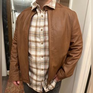 Men’s leather jacket